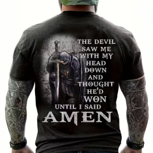 Amen-T-Shirt Black