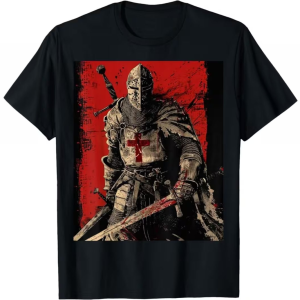 Templar Night T-Shirt Black